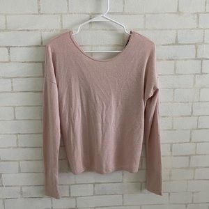 Abercrombie & Fitch Reversible Twist Back Sweater